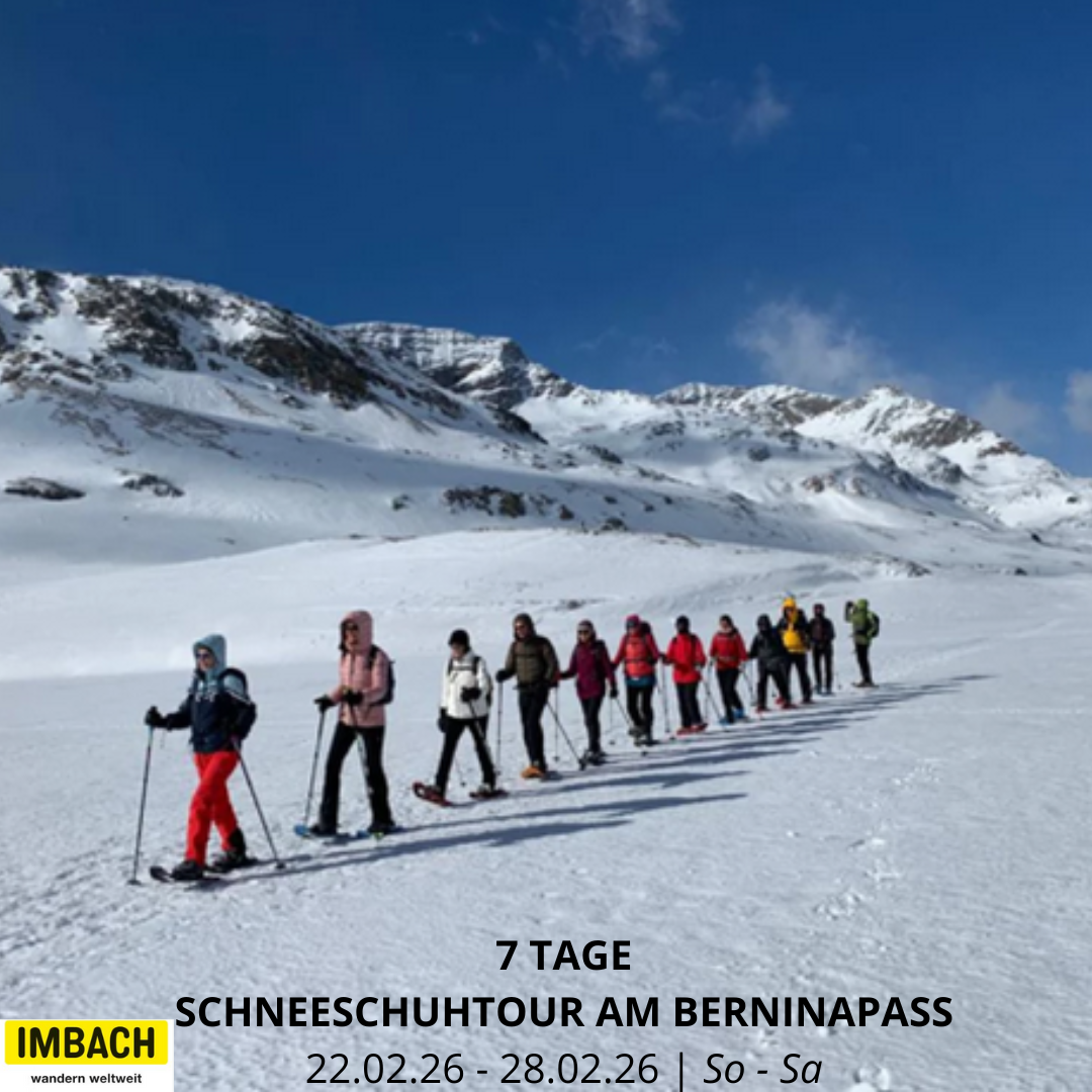 Bernina Schneeschuhtour